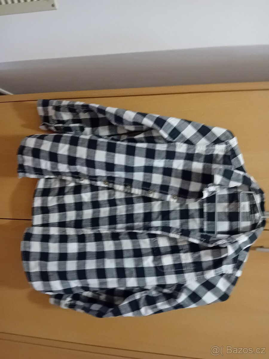 Dívčí kostkovaná košile