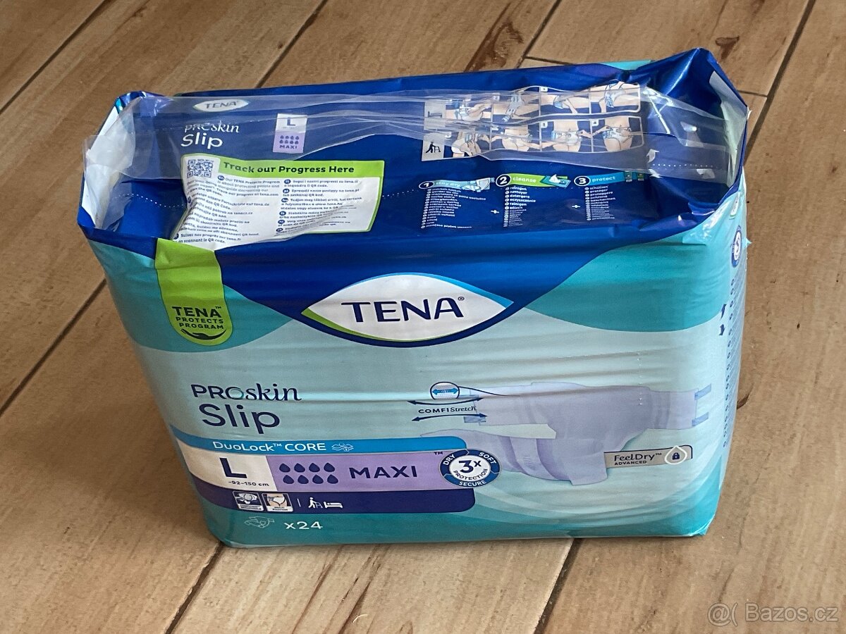 Inkontinenční zalepovací kalhotky- Tena-24 ks- vel.L
