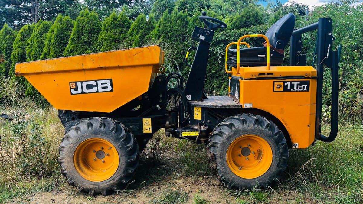 Prodám zánovní dumper JCB 1THT