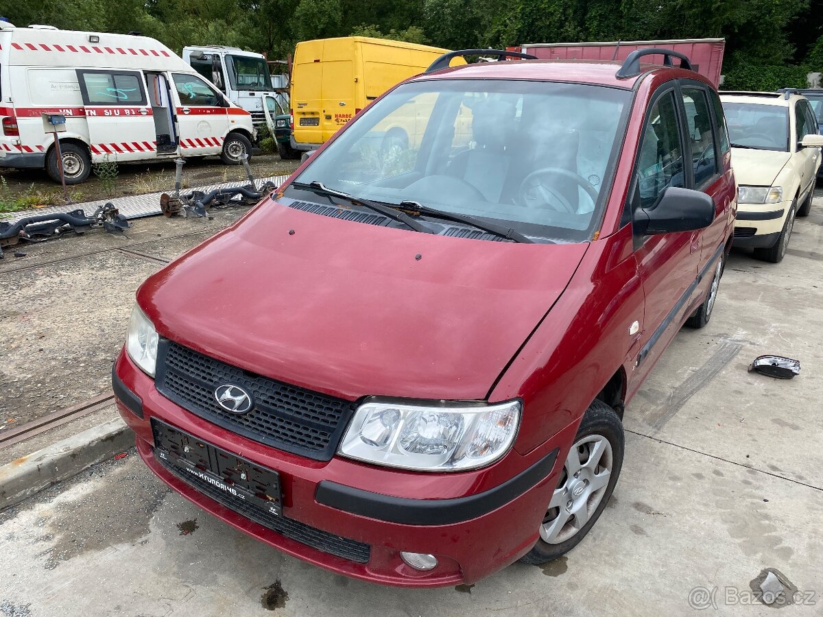 Hyundai Matrix 1.6i 16V 79kW 2007 - Náhradní díly