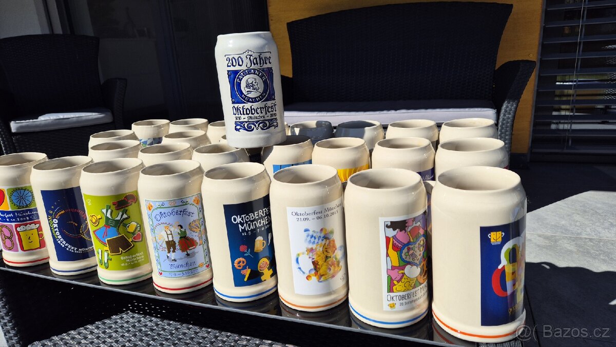 Pivní tupláky- mnichovský Oktoberfest