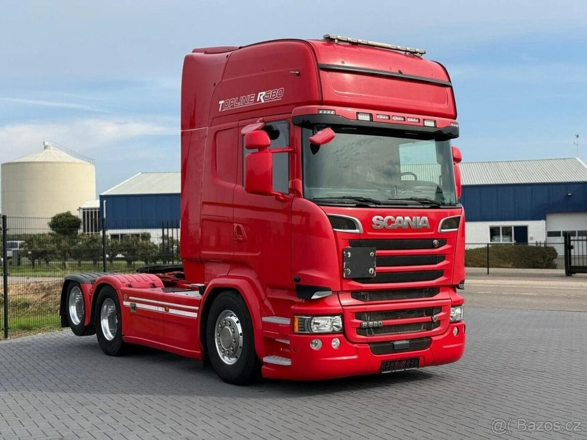 Scania R580 V8 6x2 / Full air / 866tkm