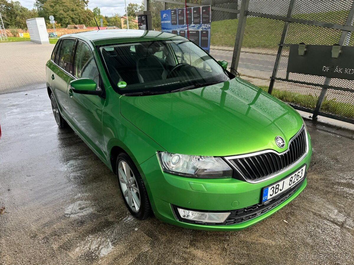 Škoda Rapid Spaceback 1.6 TDi 85kW Style+ JOY, odpočet DPH