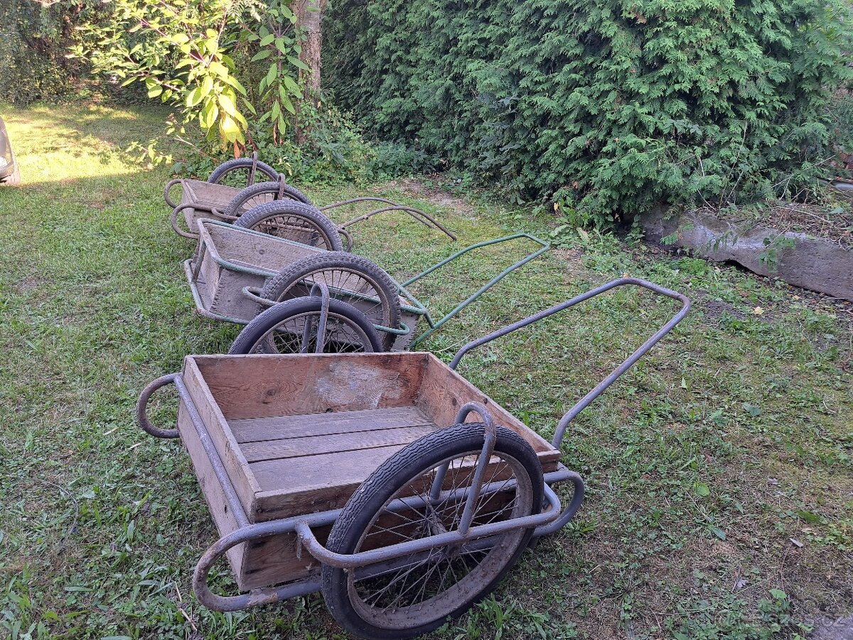 Prodám ruční káry, vozíky
