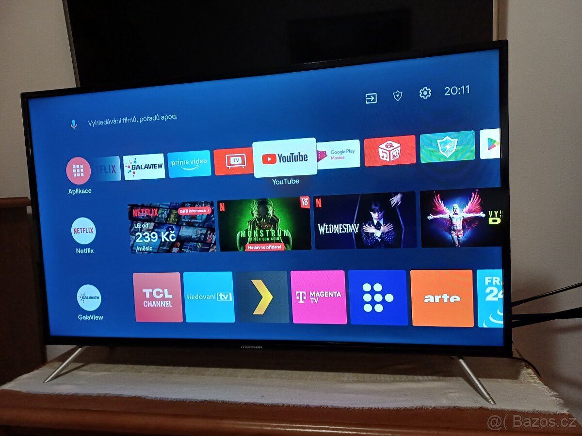 Android Smart TV Thomson 40FE5606-úhlopříčka 101cm