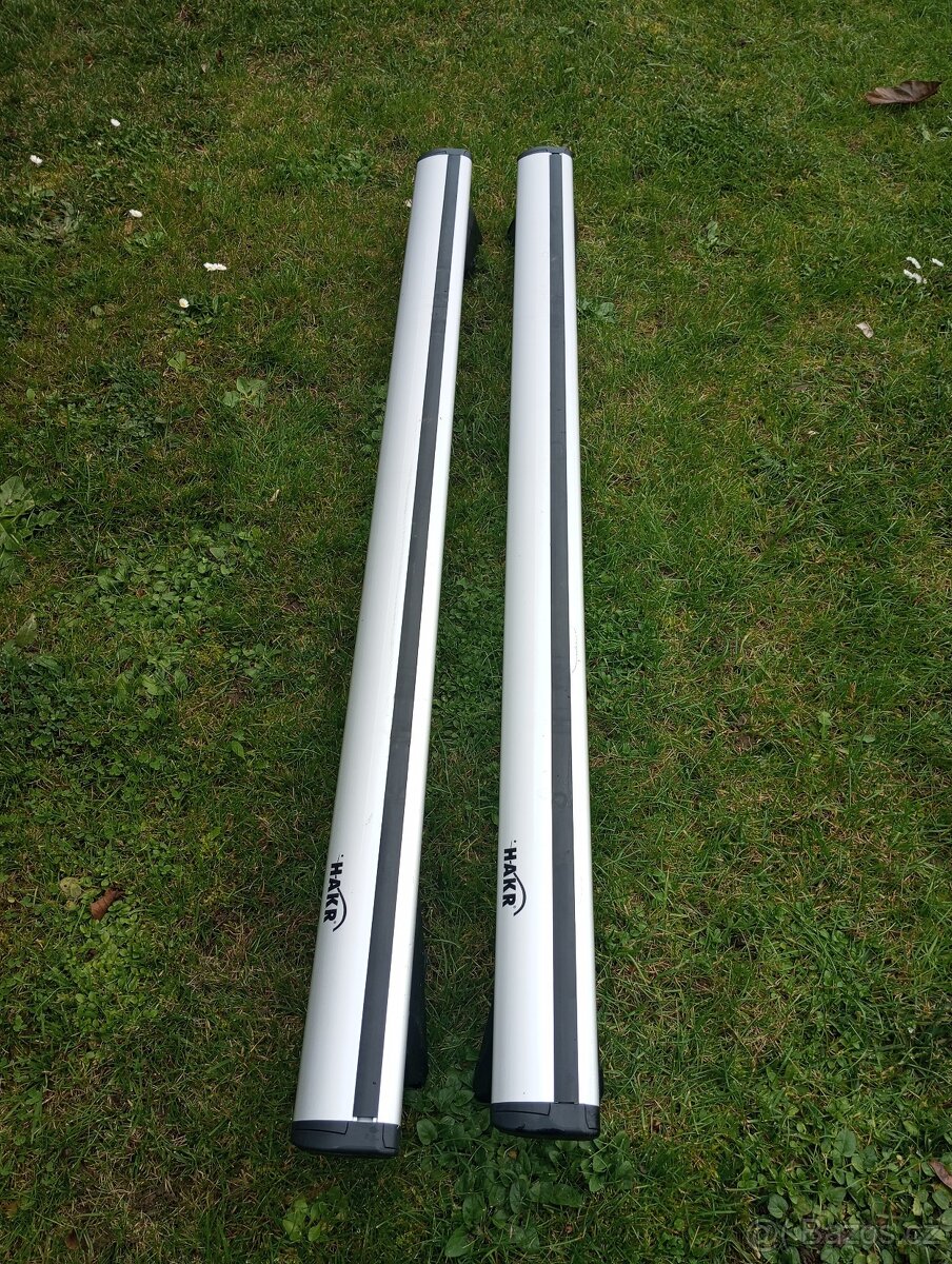 Střešní příčníky(120cm) na integrované podélníky