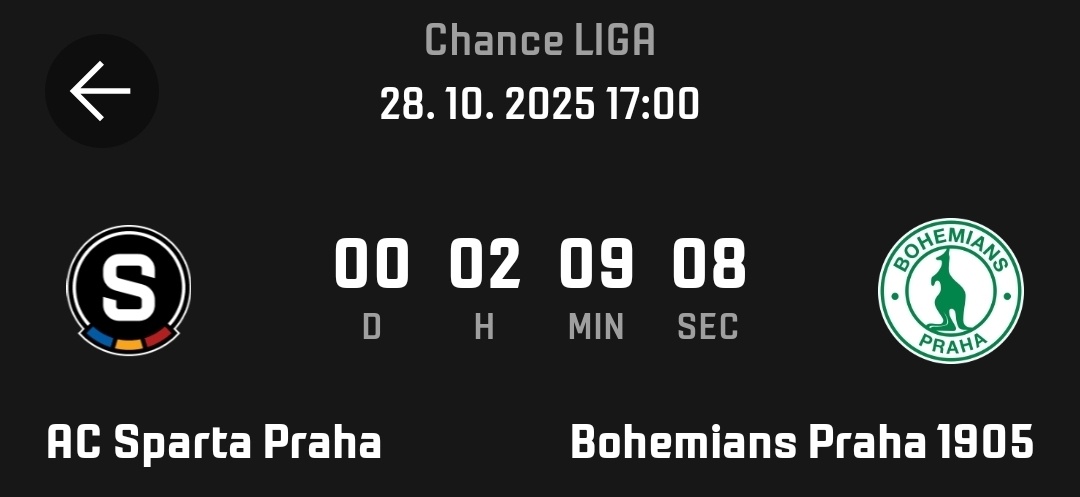 AC Sparta Praha - Bohemians Praha