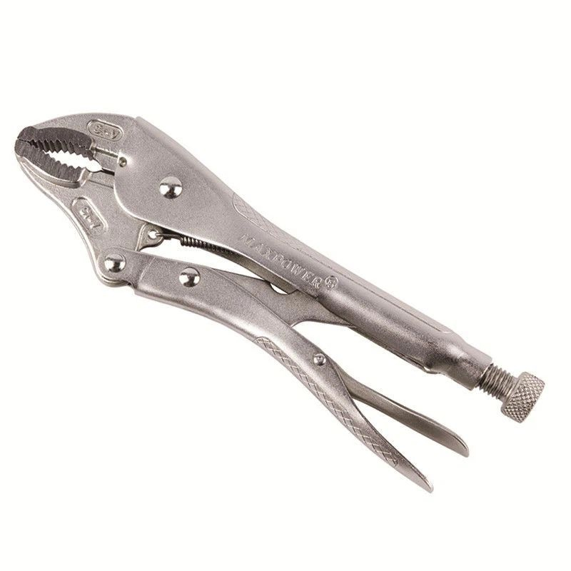 Samosvorné kleště se zakřivenou čelistí