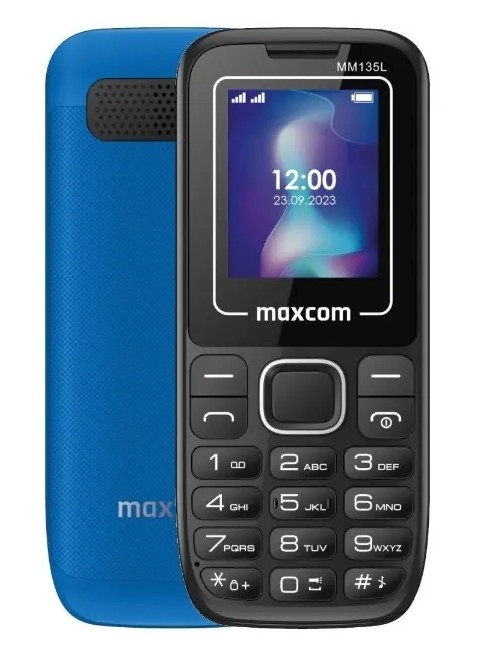 Mobilní telefon MaxCom Classic MM135L modrý