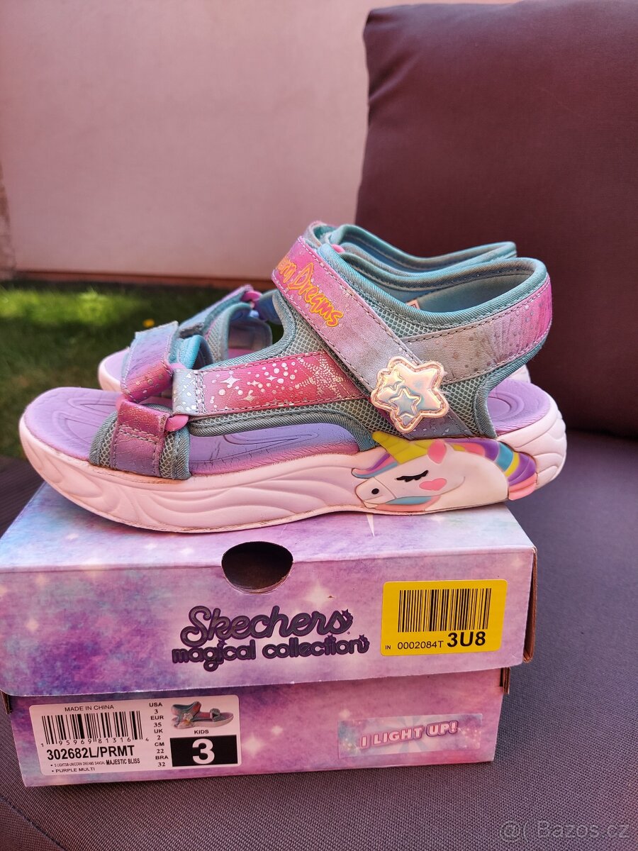 Sandály Skechers 35