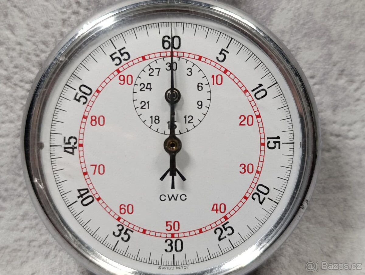 Vojenské kapes.stopky pro britskou armádu