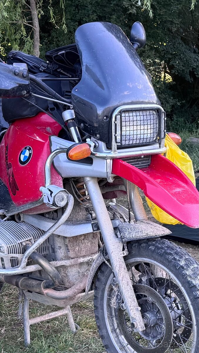 Horní padací rám Hepco Becker pro R1100GS, R850GS, stříbrný