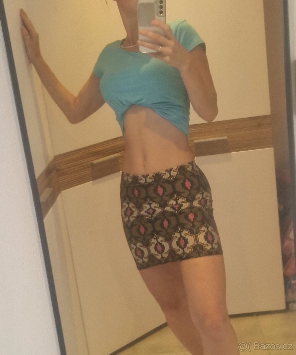 Nová dámská sexy mini sukně minisukně vel S 36 boohoo