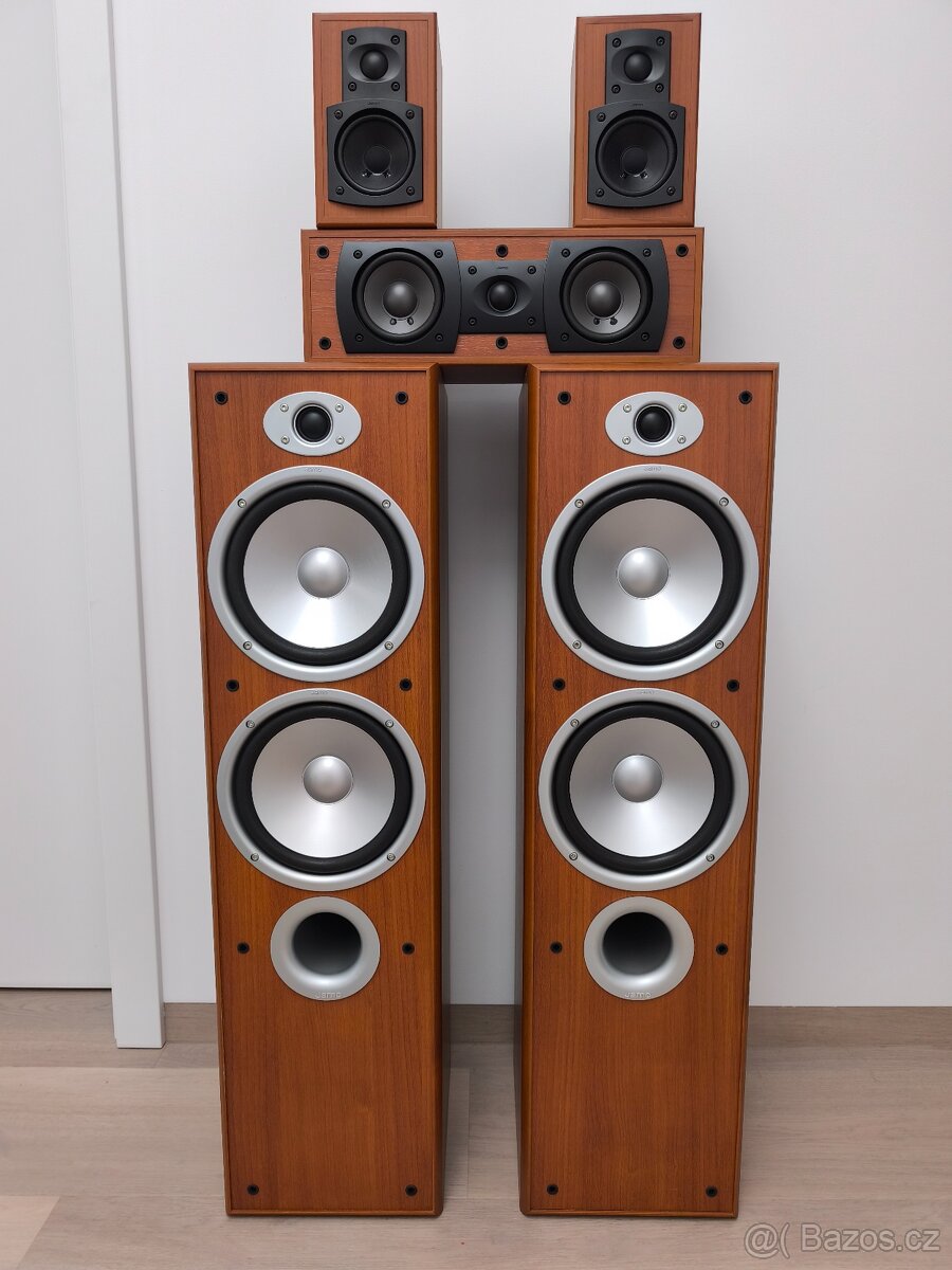 5.0 repro soustava Jamo + receiver