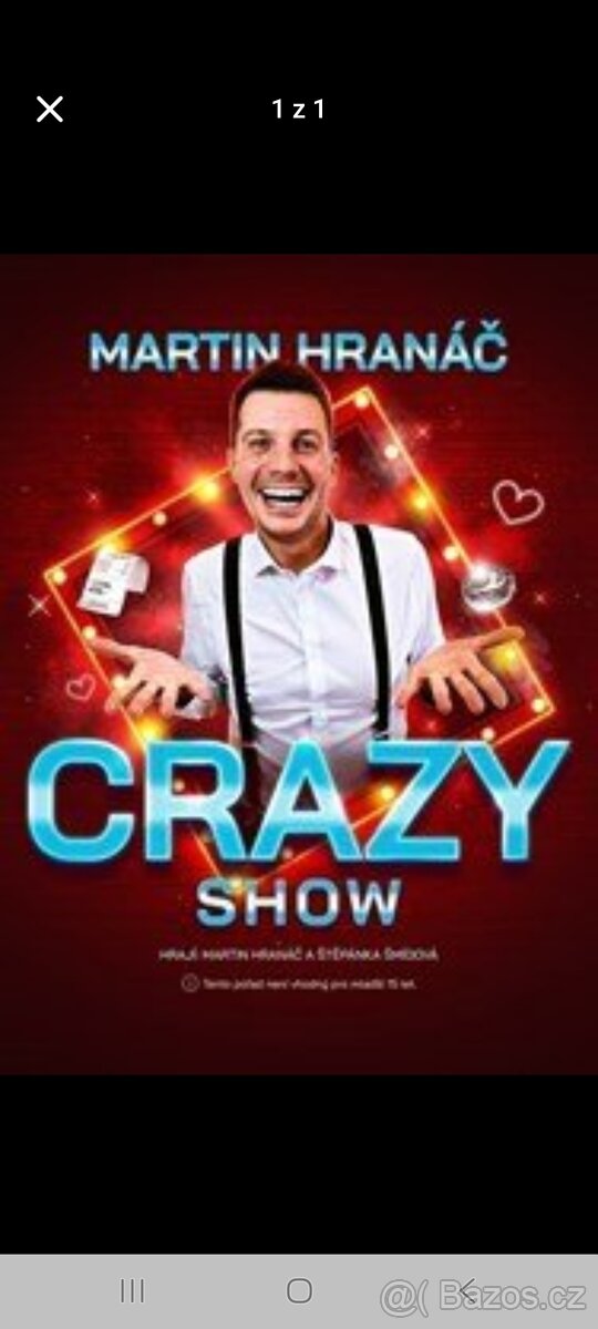 Martin Hranáč crazy show