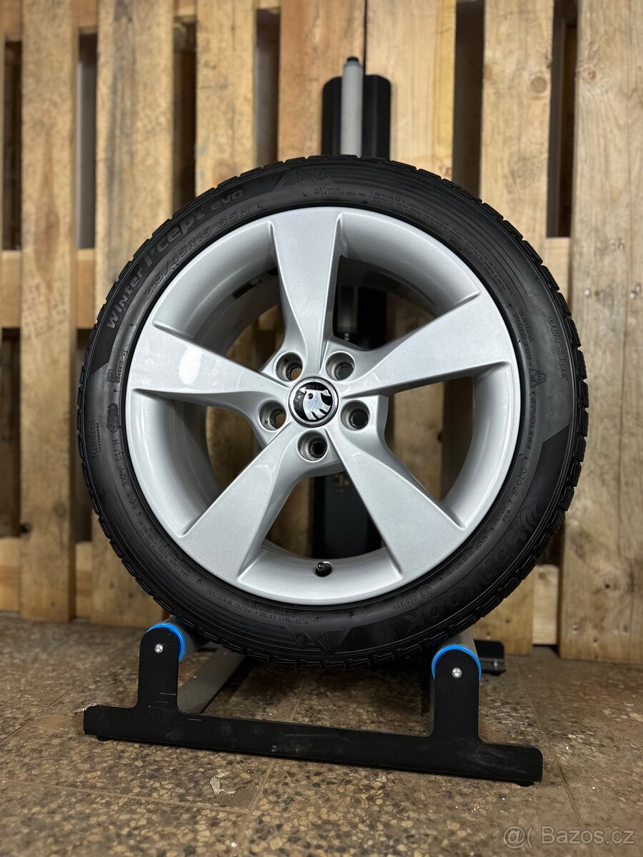 Alu kola 5x100 r16 s pneu (zr19)