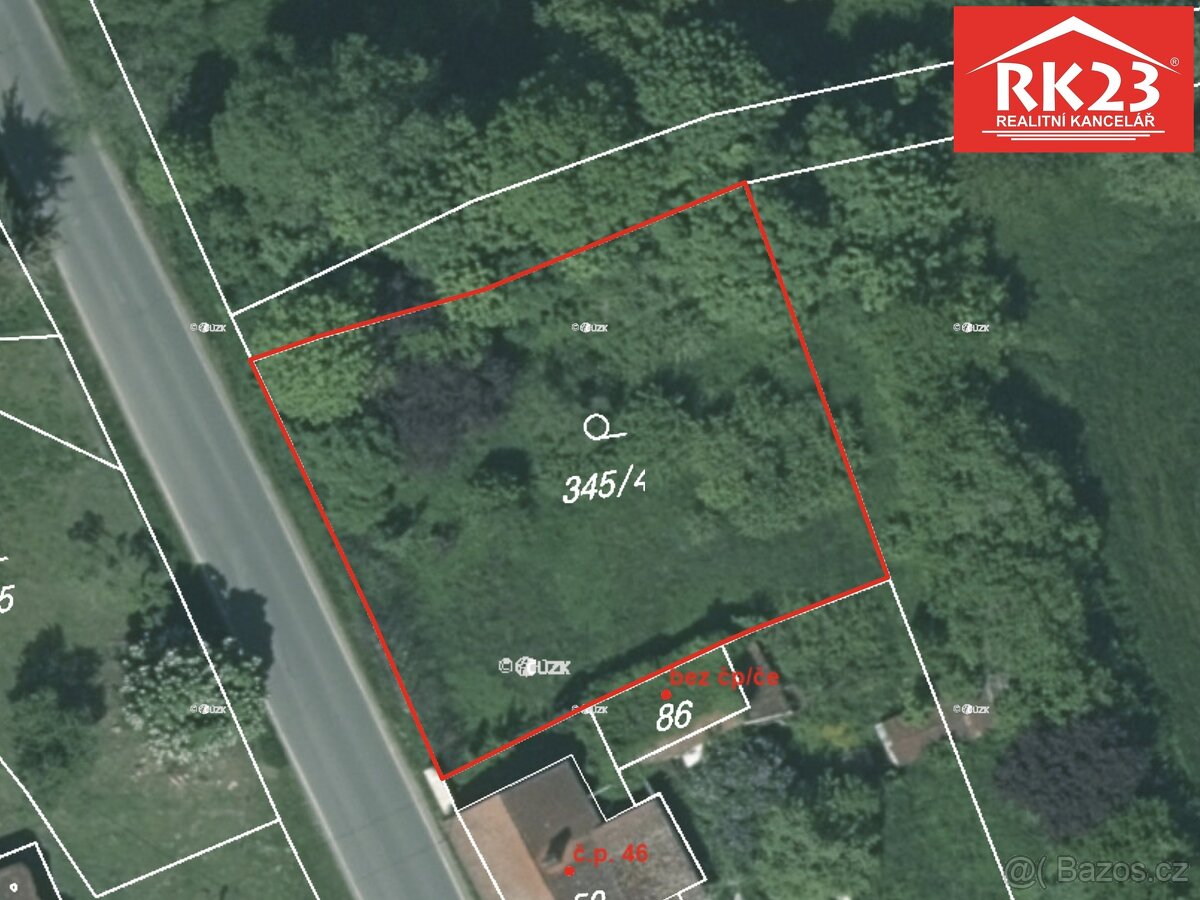 Prodej, Pozemek, Stráž - Olešná, ev.č. 02001