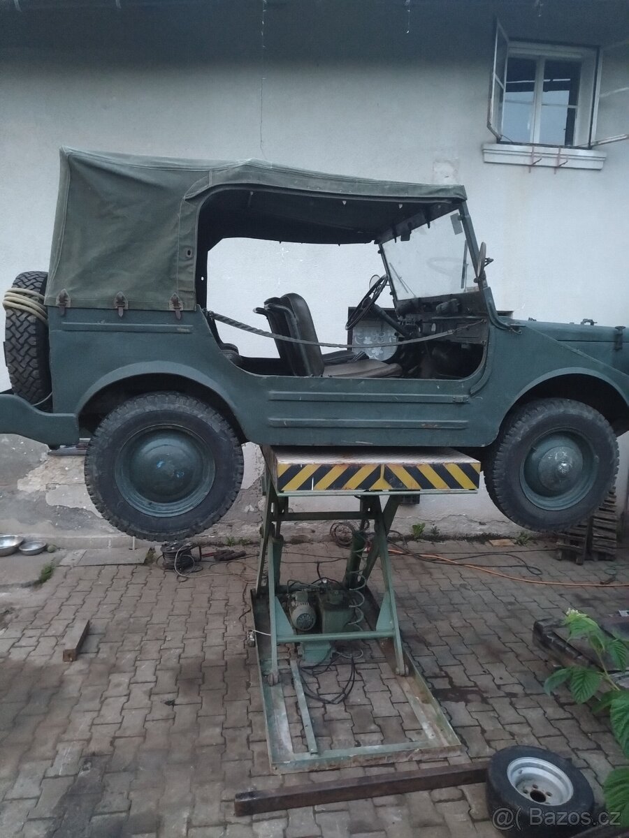 Hever nůžkový na veterány