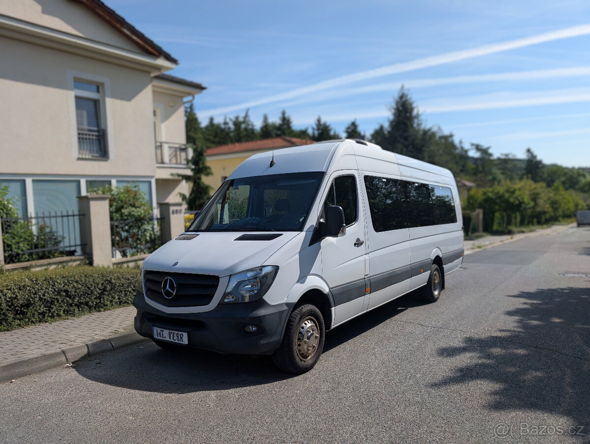 Autobus Mercedes Sprinter 519cdi, ČR, 1.maj, 23míst TOP