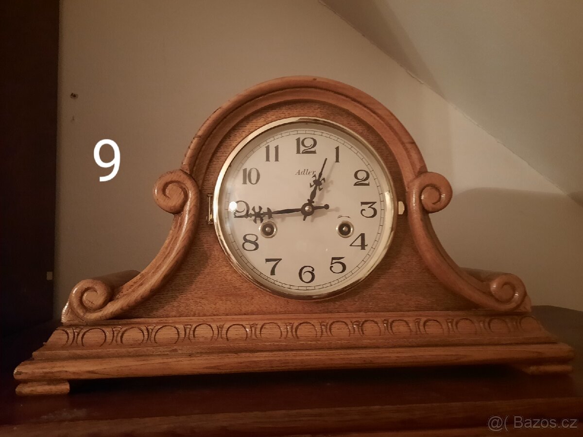 Rustikální hodiny natahovací