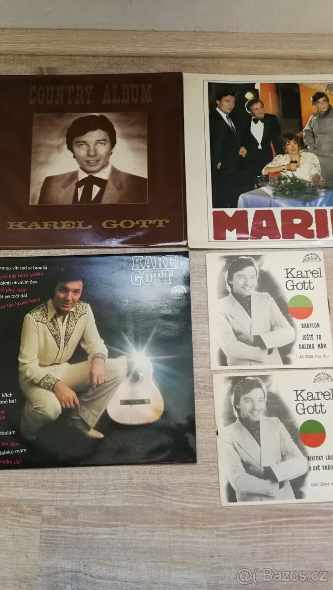 Gramofonové desky Suprafon Karel Gott