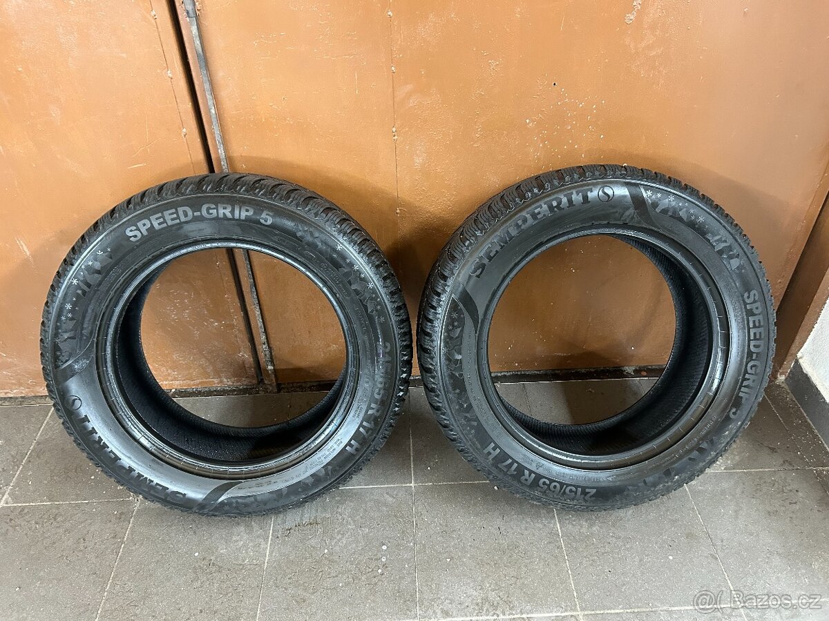 Prodám gumy 215/65/17