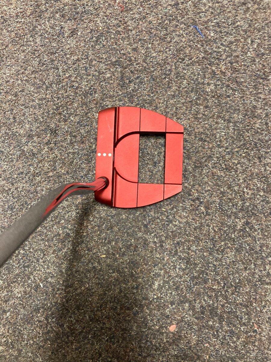 Golfový putter Odyssey O-WORKS Jailbird red