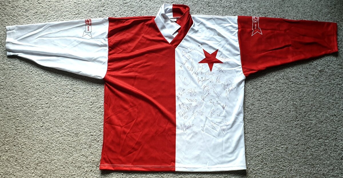 Podepsaný dres HC Slavia Praha / Petr KADLEC