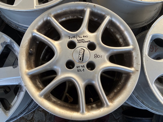 7x15 , 4x100 , ET42 Irmscher Ronal CMS aludisky