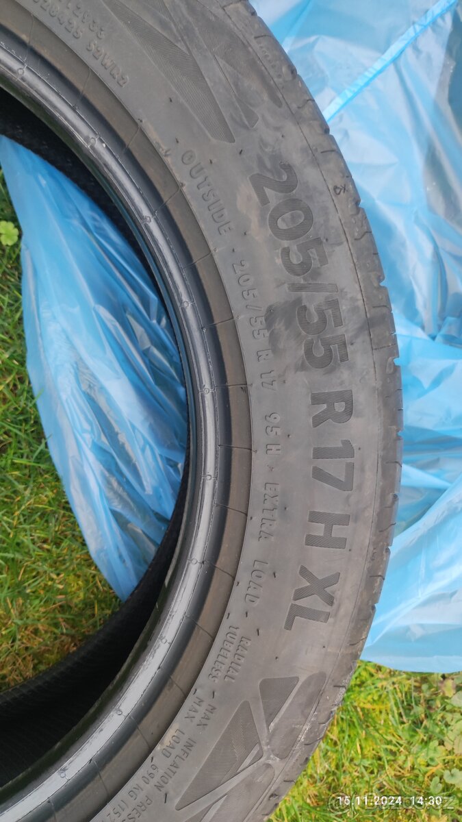 205/55 R17 Letní pneumatiky Continental
