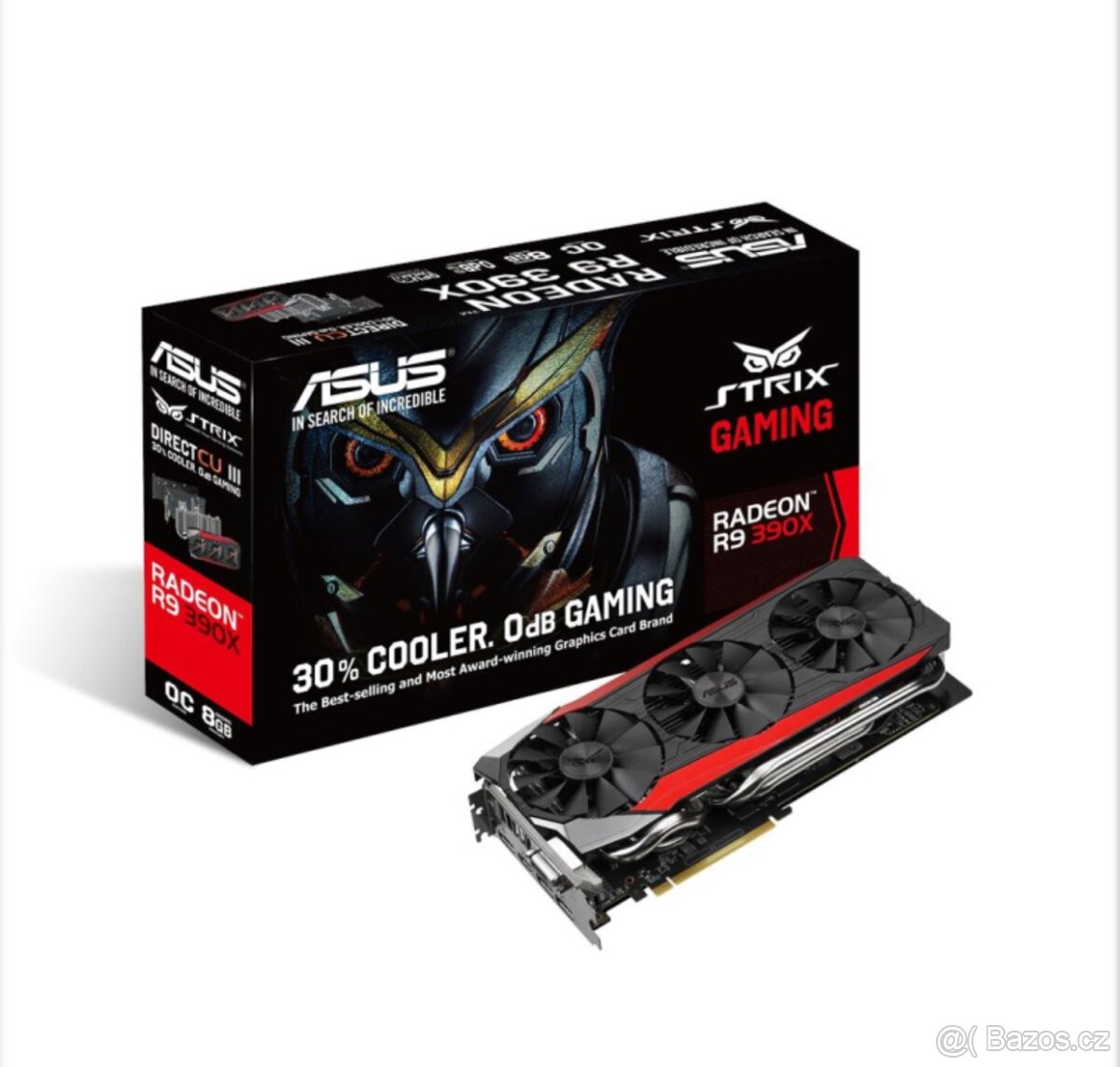 ASUS Radeon R9 390X 8192MB 512bit DirectCu III Strix OC
