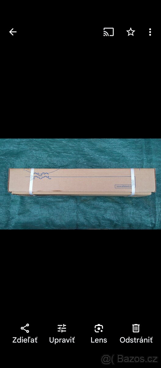 Nový výměník Alfa Laval made in Sveden