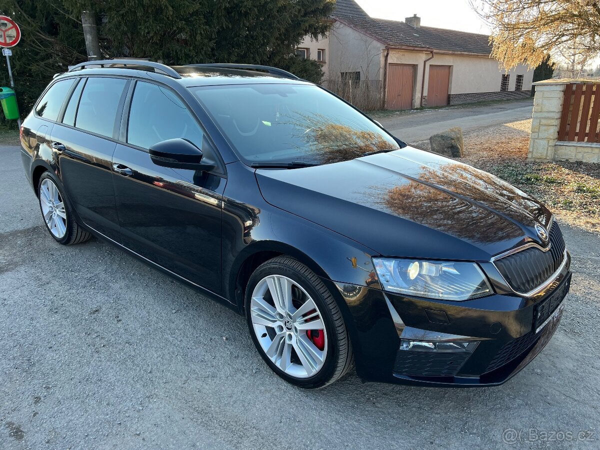 Škoda Octavia kombi III RS, 2013, 2.0tdi, 135kw,velmi pěkná