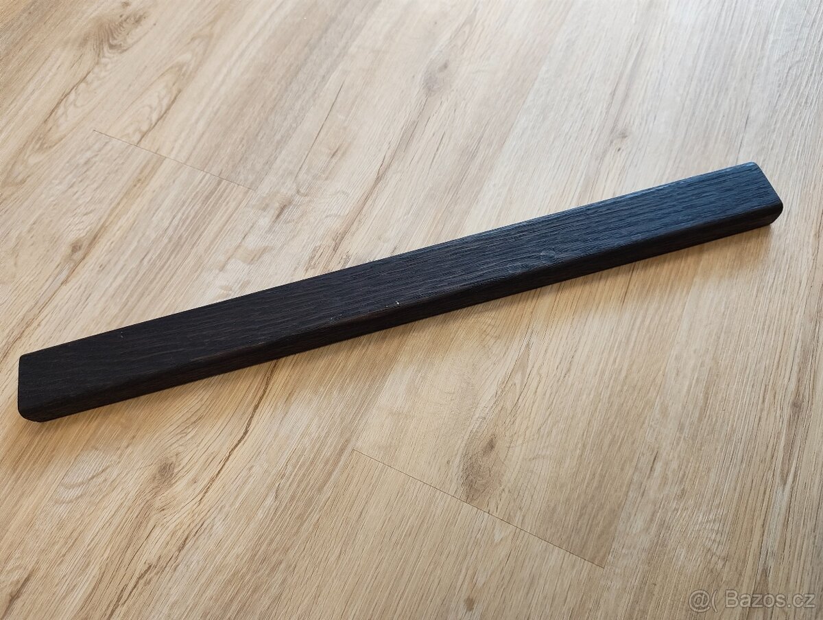 WOOK - Dřevěná magnetická lišta na nože - dub černý