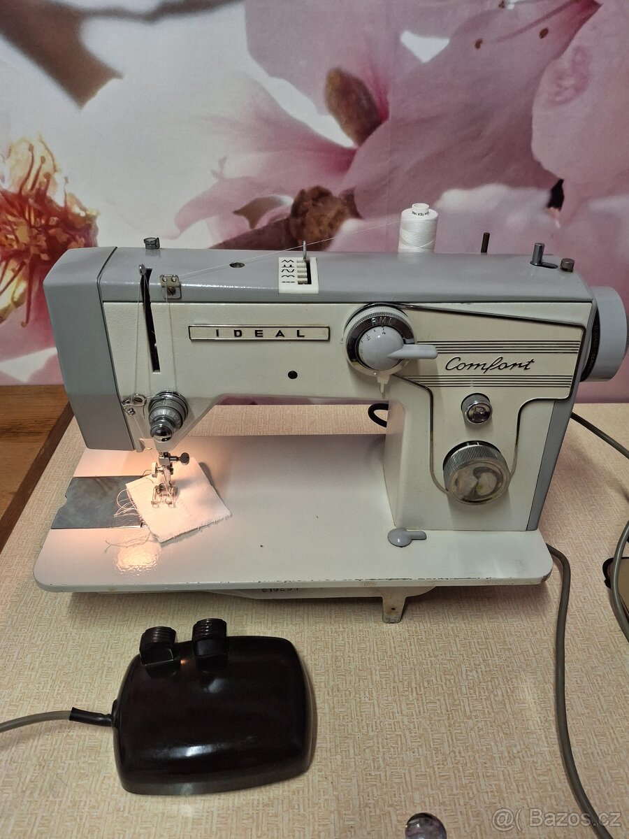 Sítí stroj IDEAL COMFORT, Cik-cak