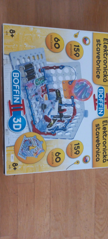 Elektronická stavebnice Boffin 3D