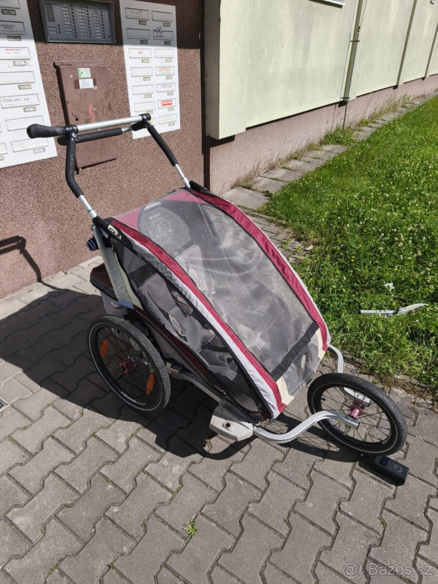 Thule Chariot CX2 – dětský vozík za kolo (2 děti)
