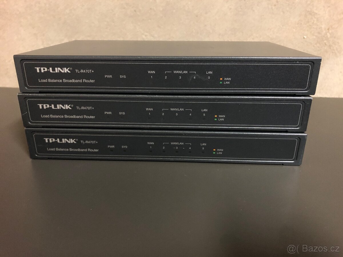 TP-Link TL-R470T+ router s rozdělováním zátěže