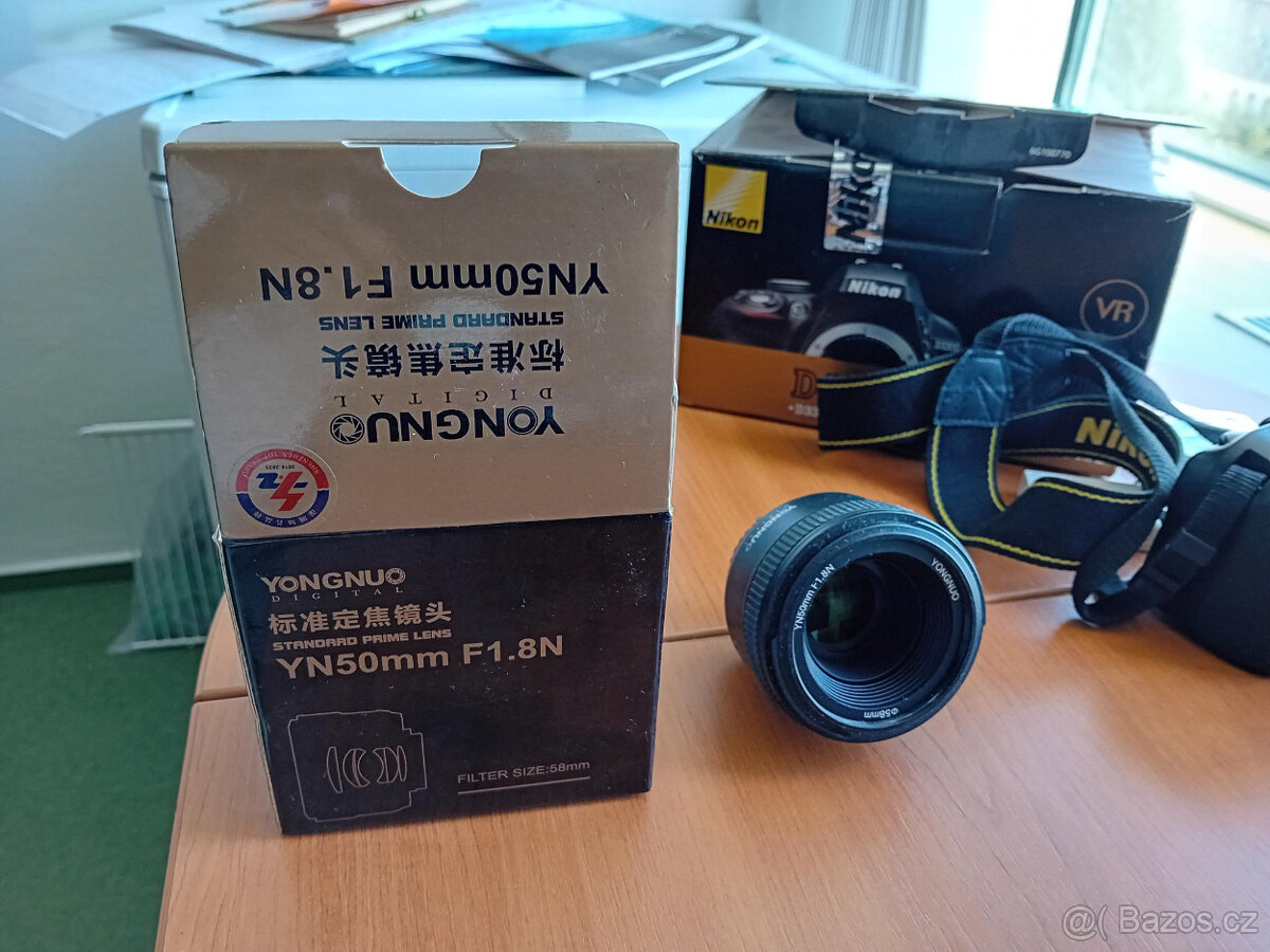 Objektiv YONGNUO YN50mm F1,8N