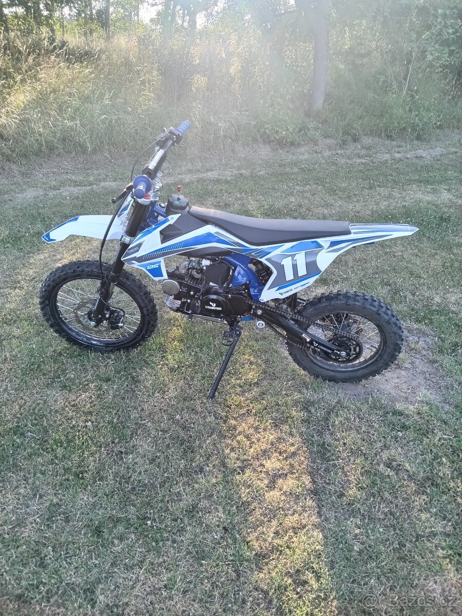Pitbike 125ccm 4T 17/14 Modrá