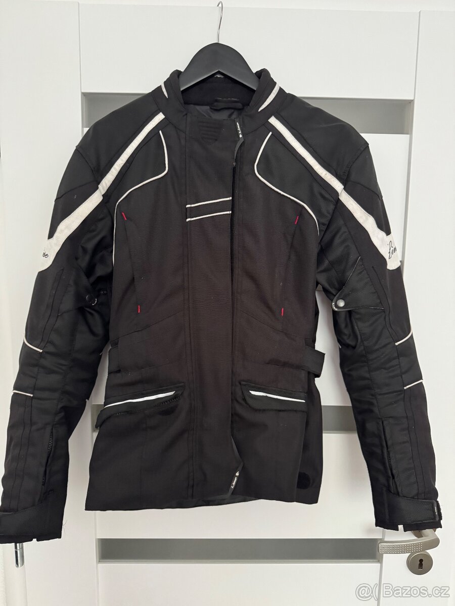 Dámská moto bunda MBW NIKITA BLACK (řada Lime)