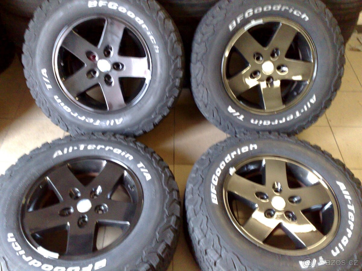 alu kola jeep 5x127 r17 pneu 245/75/17