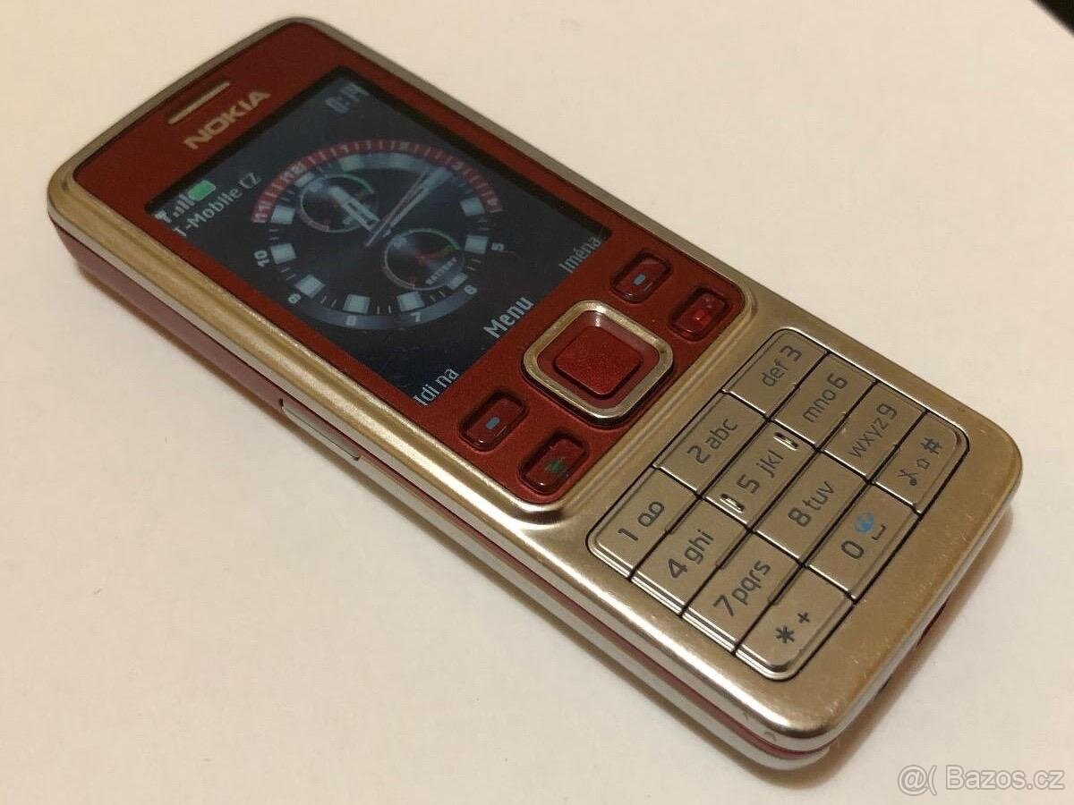 Nokia 6300 červená - záruka