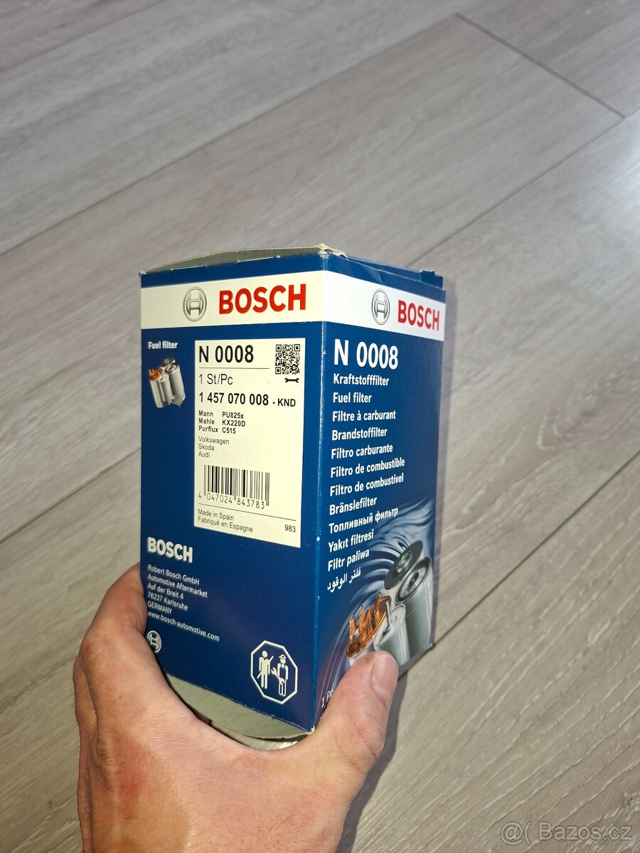 BOSCH 1 457 070 008 - Palivový filtr