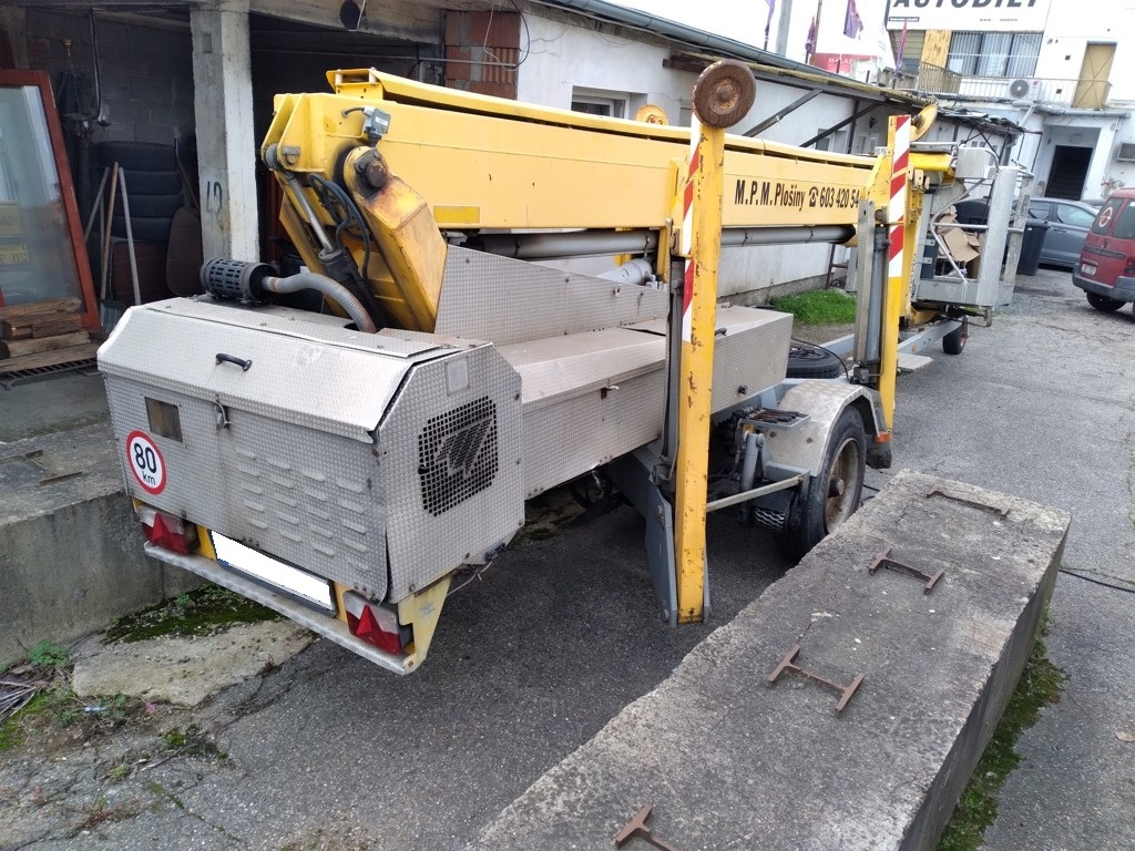 PRACOVNÍ PLOŠINA OMME LIFT 2500 EDZ přívěsná