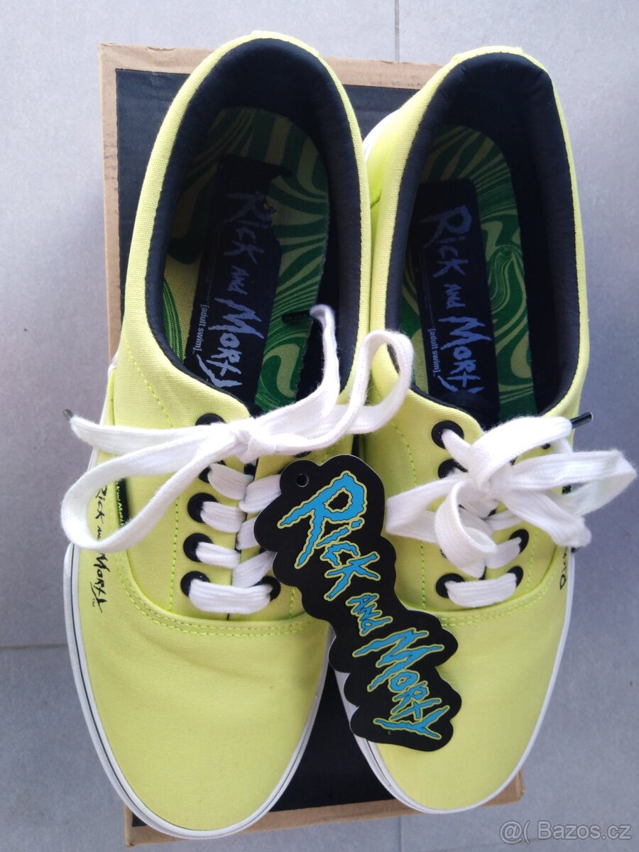 Plátěné tenisky Rick and Morty