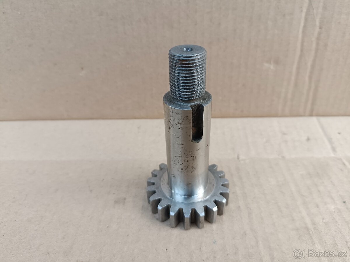 ozubený hřídel převodovky jawa 250 350 výstupní hřídel