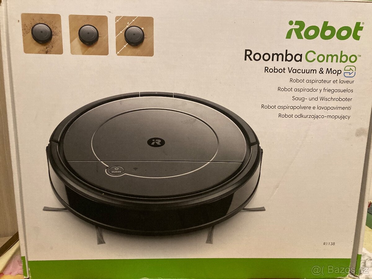 Prodám iRobot Roomba Combo jako nový
