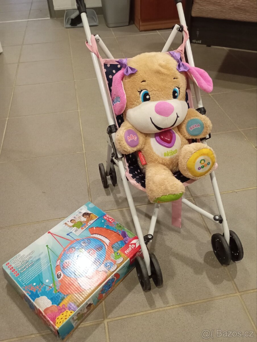 Golfáček, pejsek a rybky