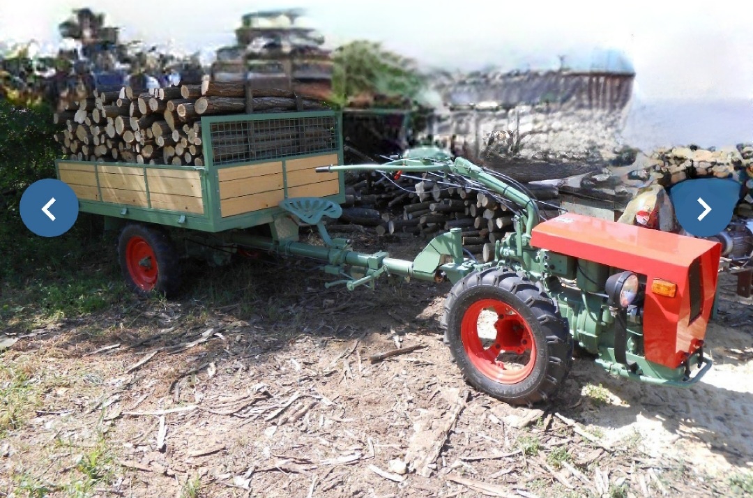 Predám/vymením Agria 3800 - motoblok/motorobot s vlečkou